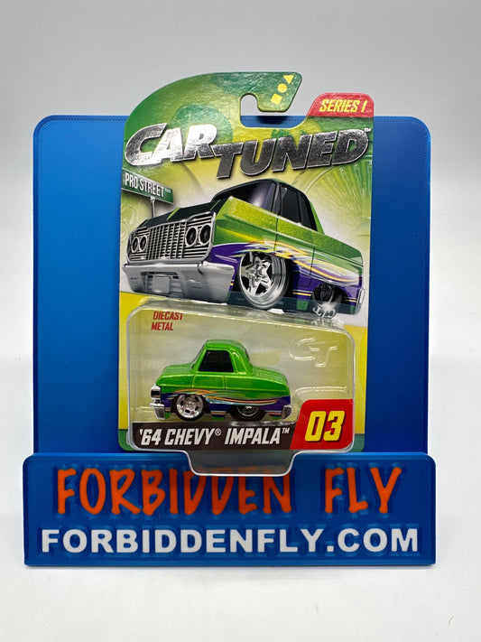 CarTuned - Walgreens Exclusive - Series 1 - #3 - Green ‘64 Chevy Impala