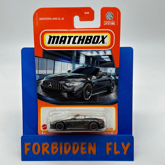 Matchbox - 2024 Mainline #72/100 - Mercedes AMG SL 63 - Gray