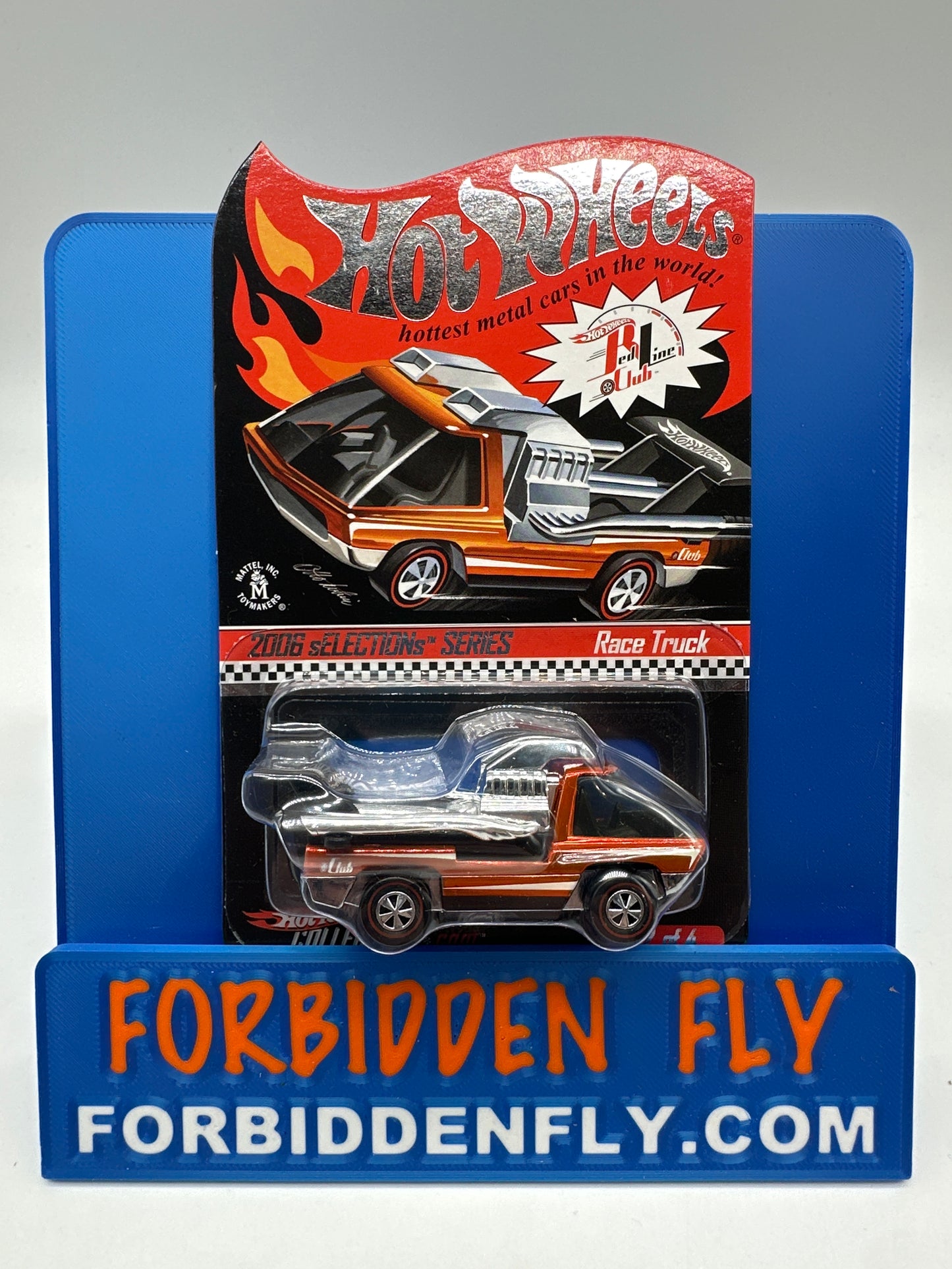 Hot Wheels RLC Red Line Club - 2006 Selections Release (2 of 4) - Race Truck - Orange