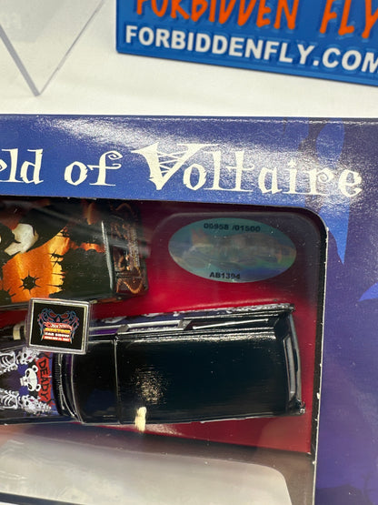 Hot Wheels Collectors - 2007 Custom Car Show Japan Convention Exclusive - The World of Voltaire Dairy Delivery & ‘63 Cadillac Fleetwood Hearse Set