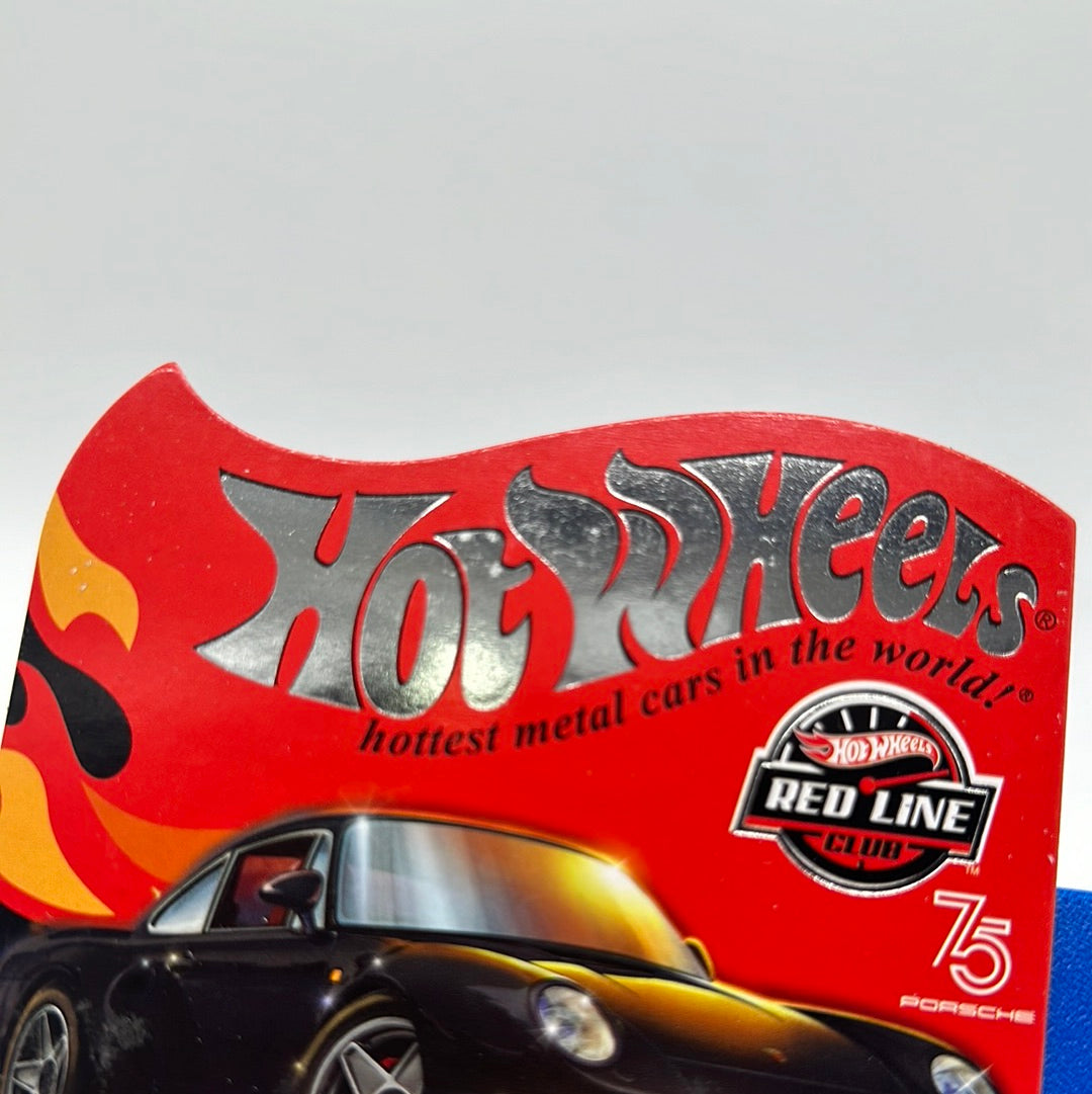 Hot Wheels RLC Red Line Club - 2023 Release - Black Porsche 959