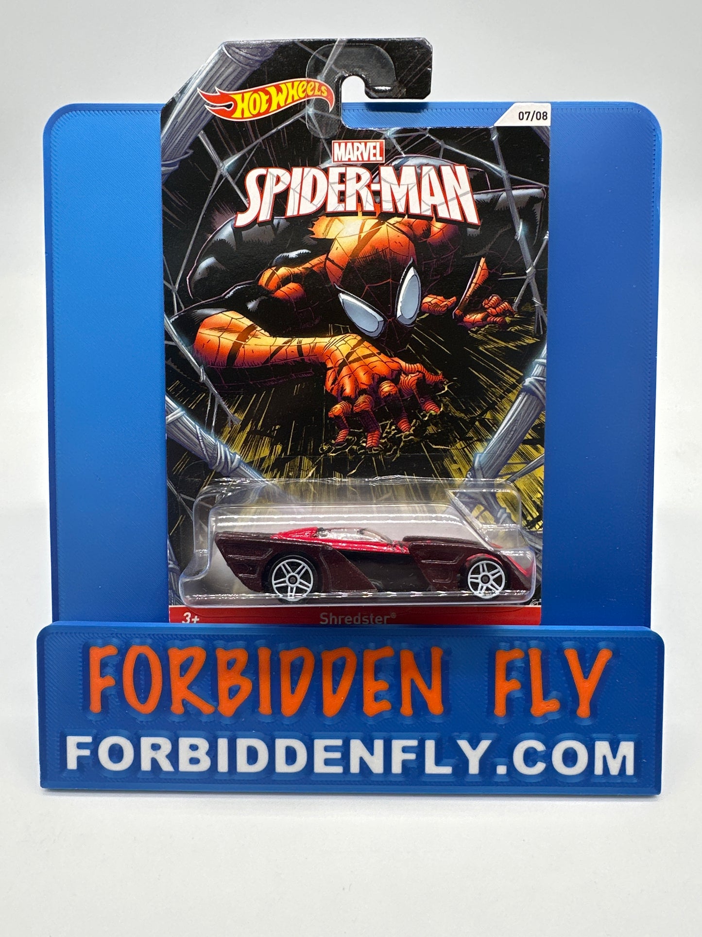 Hot Wheels - 2013 Wal Mart Exclusive Marvel Spider-Man Series - Complete Set of 8