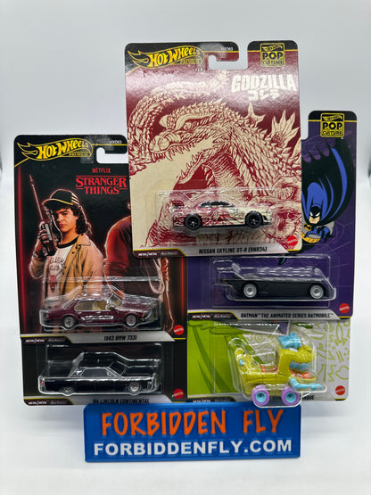 Hot Wheels Premium - Pop Culture 2026 Mix N - Complete Set of 5