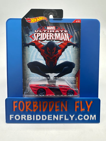 Hot Wheels - 2015 Wal Mart Exclusive Marvel Ultimate Spider-Man Series - Complete Set of 10