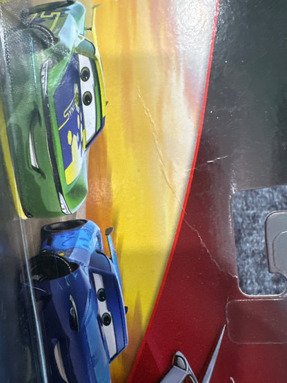 Disney Pixar Cars Movie - Next Gen Piston Cup Racers Series Two Pack - Eric Braker & Spikey Fillups