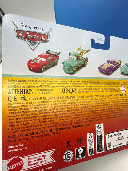 Disney Pixar Cars 2026 - 20 Year Anniversary Release (Two) 2 Pack - Race to Celebrate Mater & Lightning McQueen