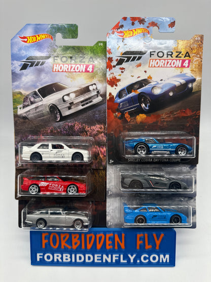 Hot Wheels - Walmart Exclusive 2019 Forza Horizon 4 Series - Complete Set of 6