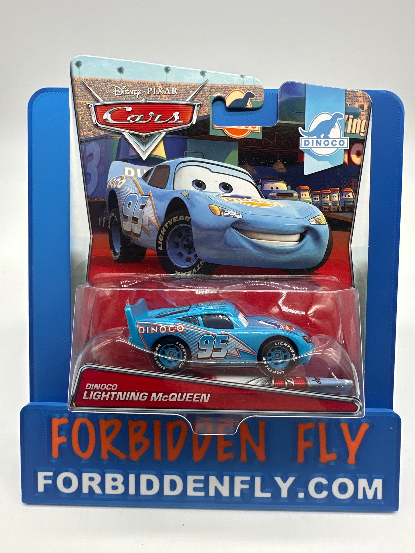 Disney Pixar Cars Movie - Dinoco Series - Dinoco Lightning McQueen