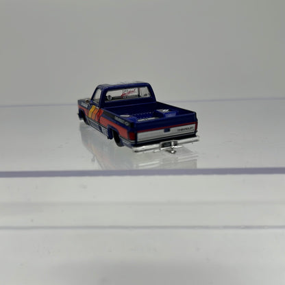 Kaido House (x MiniGT) - Regular Release #099 - Blue Chevrolet Silverado Kaido V2