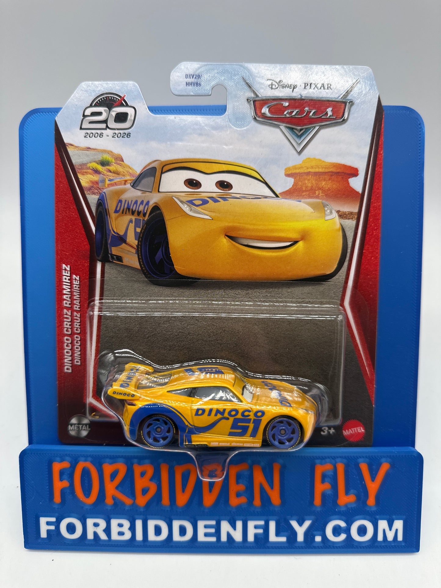 Disney Pixar Cars Movie - 20 Year Anniversary Release - Dinoco Cruz Ramirez