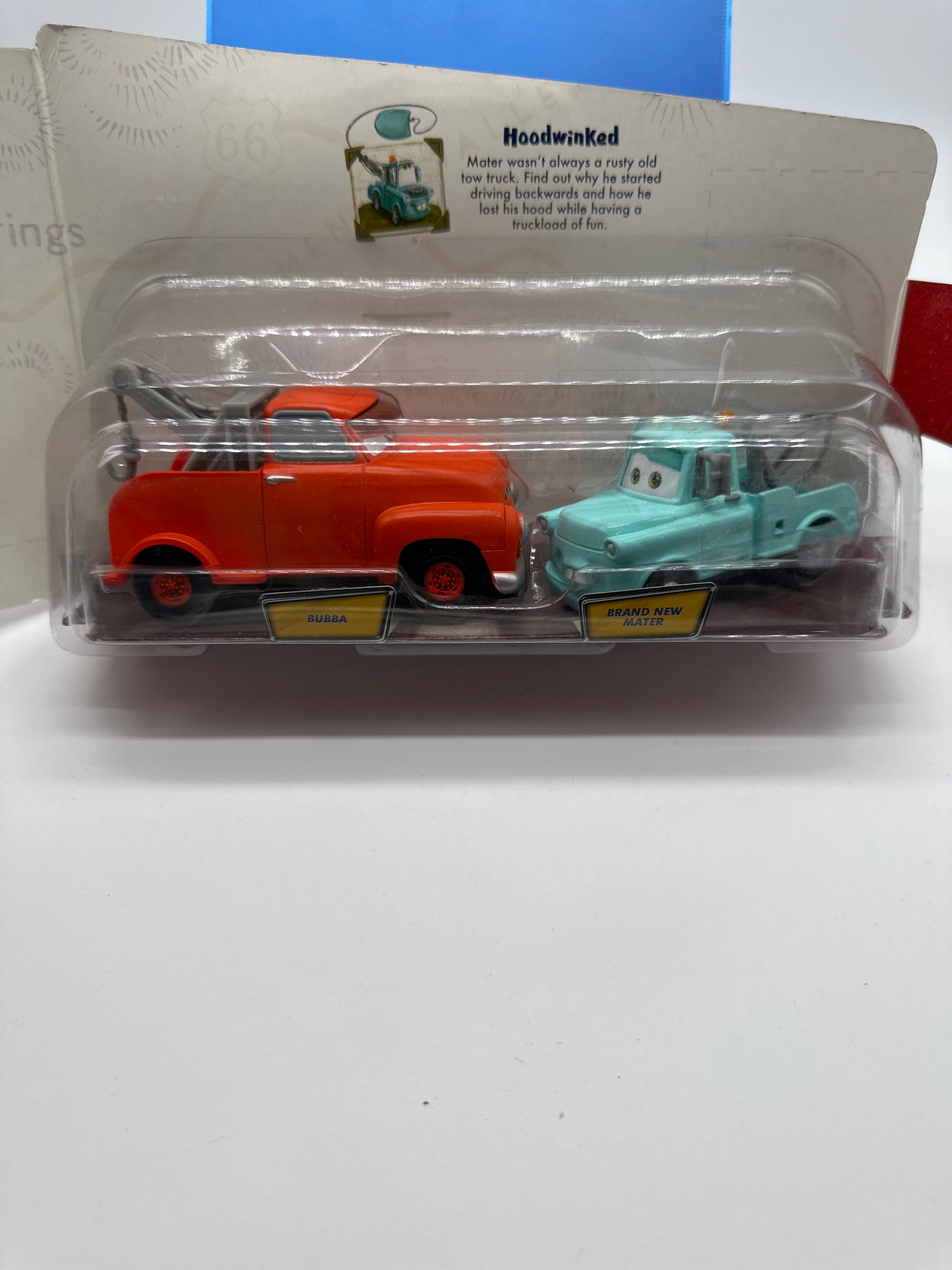 Disney Pixar Cars Movie - Story Tellers Collection Series - Two Pack - Bubba & Brand New Mater