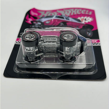 Hot Wheels RLC Red Line Club - 2020 Release - Pink Party Car Volkswagen T1 Rockster