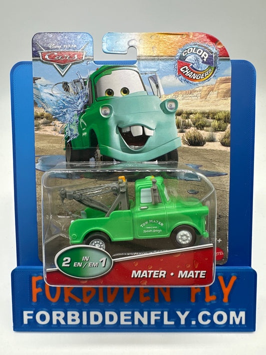 Disney Pixar Cars Movie - Color Changers - Green to Blue Brand New Mater