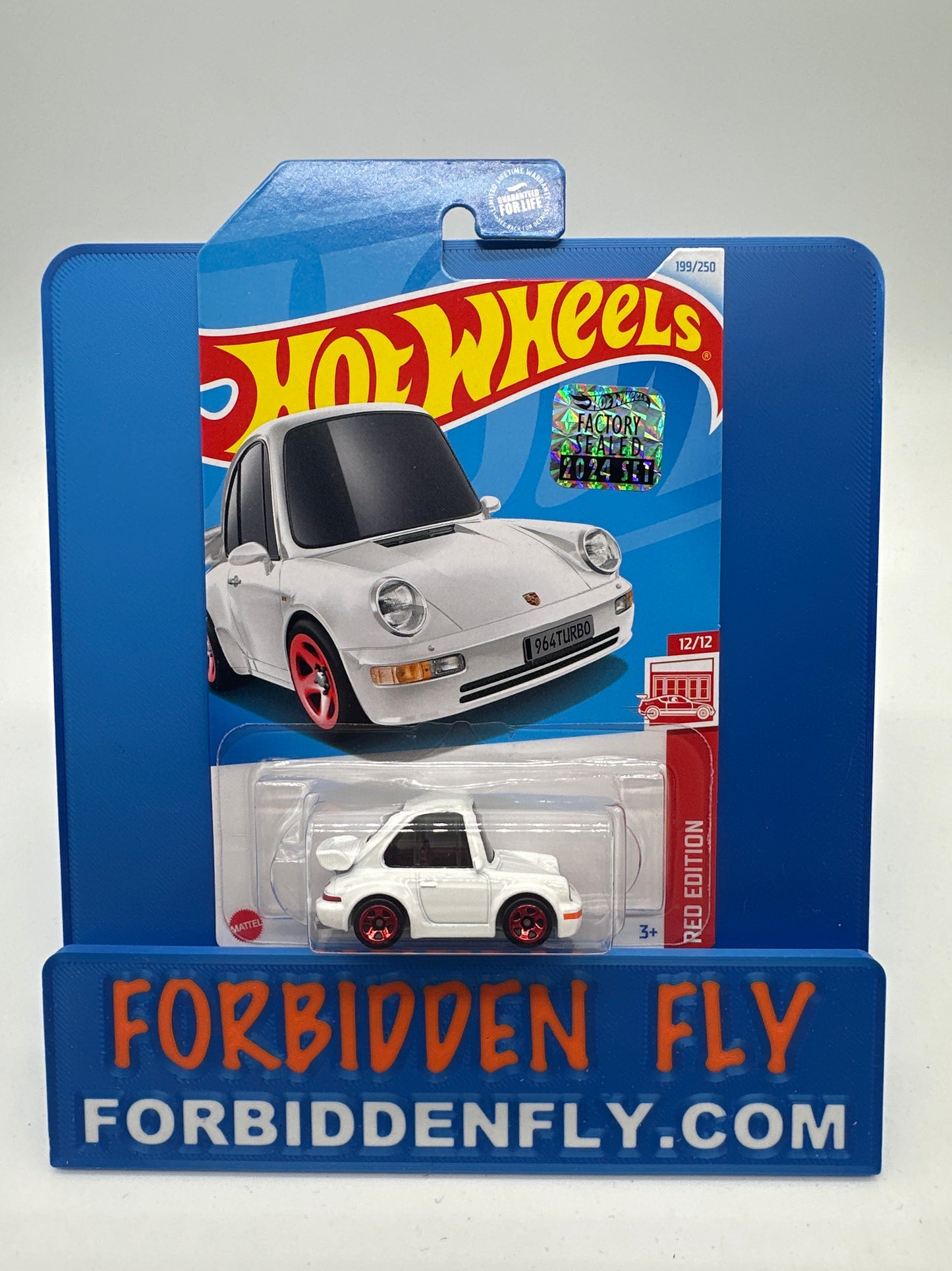 Hot Wheels Mainline - 2024 Factory Sticker - Target Red Edition - Porsche 911 Turbo 3.6 (964)