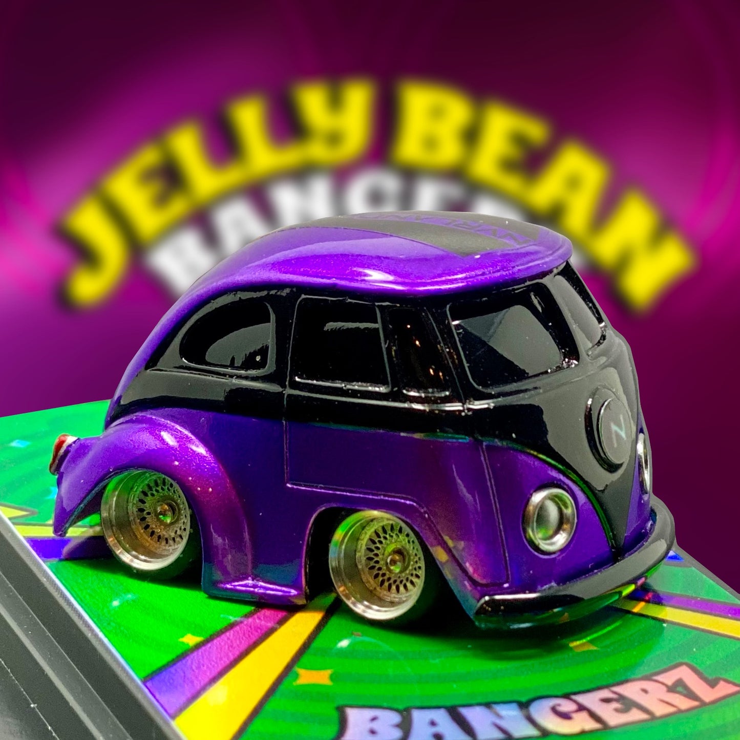 NVRLand Collectibles - Jelly Bean Bangerz Release Car - Purple “Gary Gabagool” Standard Bangerz