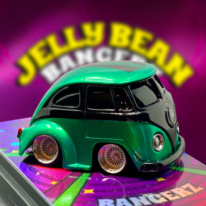 NVRLand Collectibles - Jelly Bean Bangerz Release Car - Green “Booger” Standard Bangerz