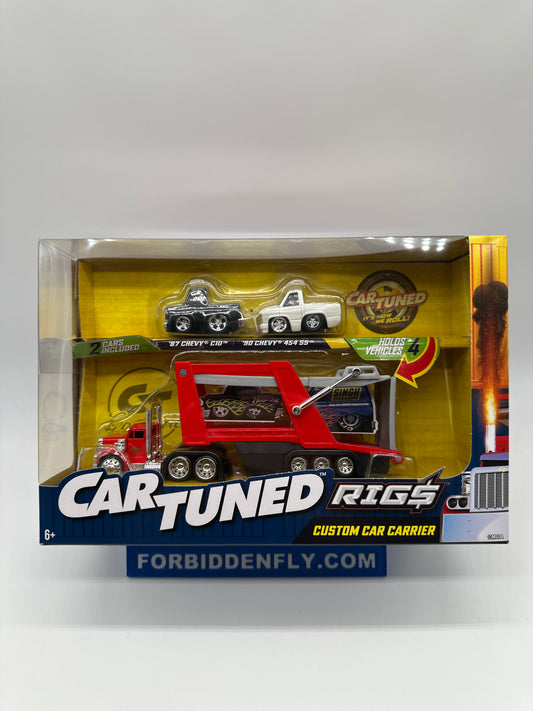 CarTuned - Rigs Series - Custom Car Carrier With ‘87 Chevy C10 & ‘90 Chevy 454 SS
