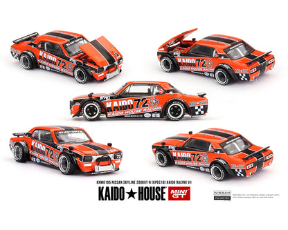 Kaido House (x MiniGT) - Regular #195 - Nissan Skyline 2000GT-R (KPGC10) Kaido Racing V1