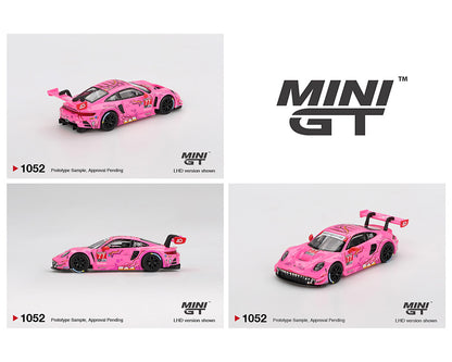 Mini GT Release #1052 - Porsche 911 GT3 R #77 - 2024 IMSA Road America AO Racing