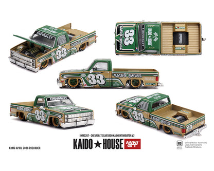 Kaido House (x MiniGT) - Regular #267 - Chevrolet Silverado Kaido Intimidator V2