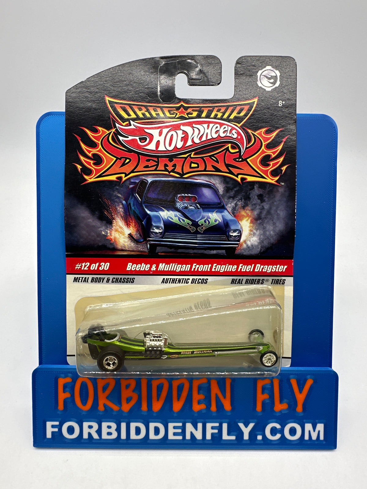 Hot Wheels Vintage Drag Strip Demons Series - #12/30 - Beebe & Mulligan Front Engine Fuel Dragster
