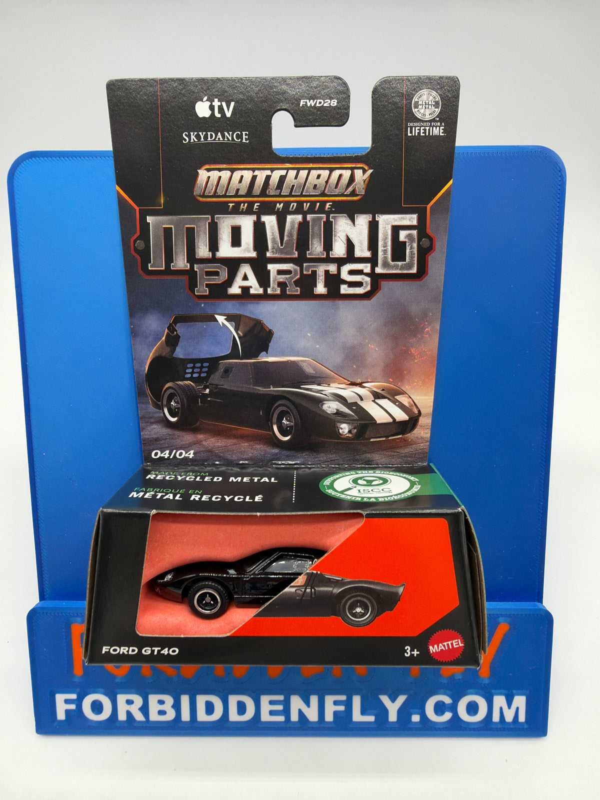 Matchbox Moving Parts - Matchbox The Movie Series #4/4 - Black Ford GT40