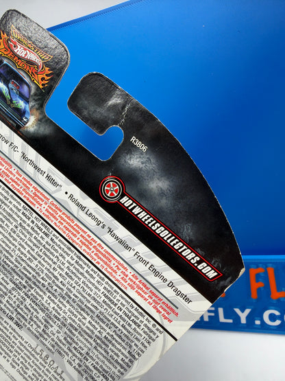 Hot Wheels Vintage Drag Strip Demons Series - #10/25 - ‘77 Plymouth Arrow F/C - “Northwest Hitter”