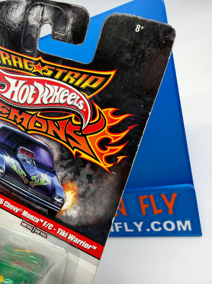 Hot Wheels Vintage Drag Strip Demons Series - #8/25 - ‘76 Chevy Monza F/C - Tiki Warrior