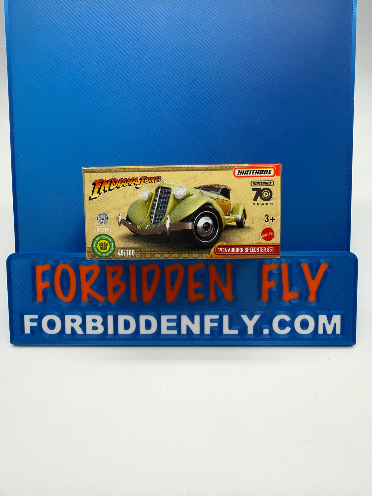 Matchbox Power Grabs - 70 Years #48/100 - Indiana Jones 1936 Auburn Speedster 851