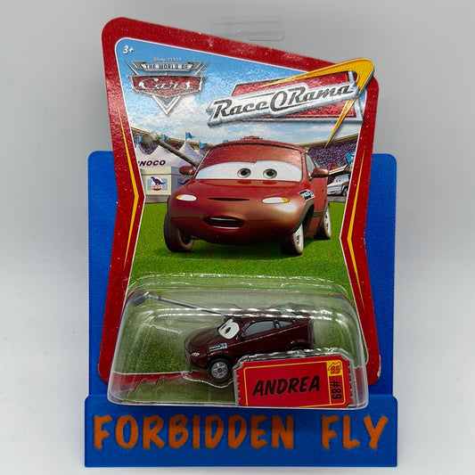 Disney Pixar Cars Movie - Race O Rama - Andrea (w/ Boom)