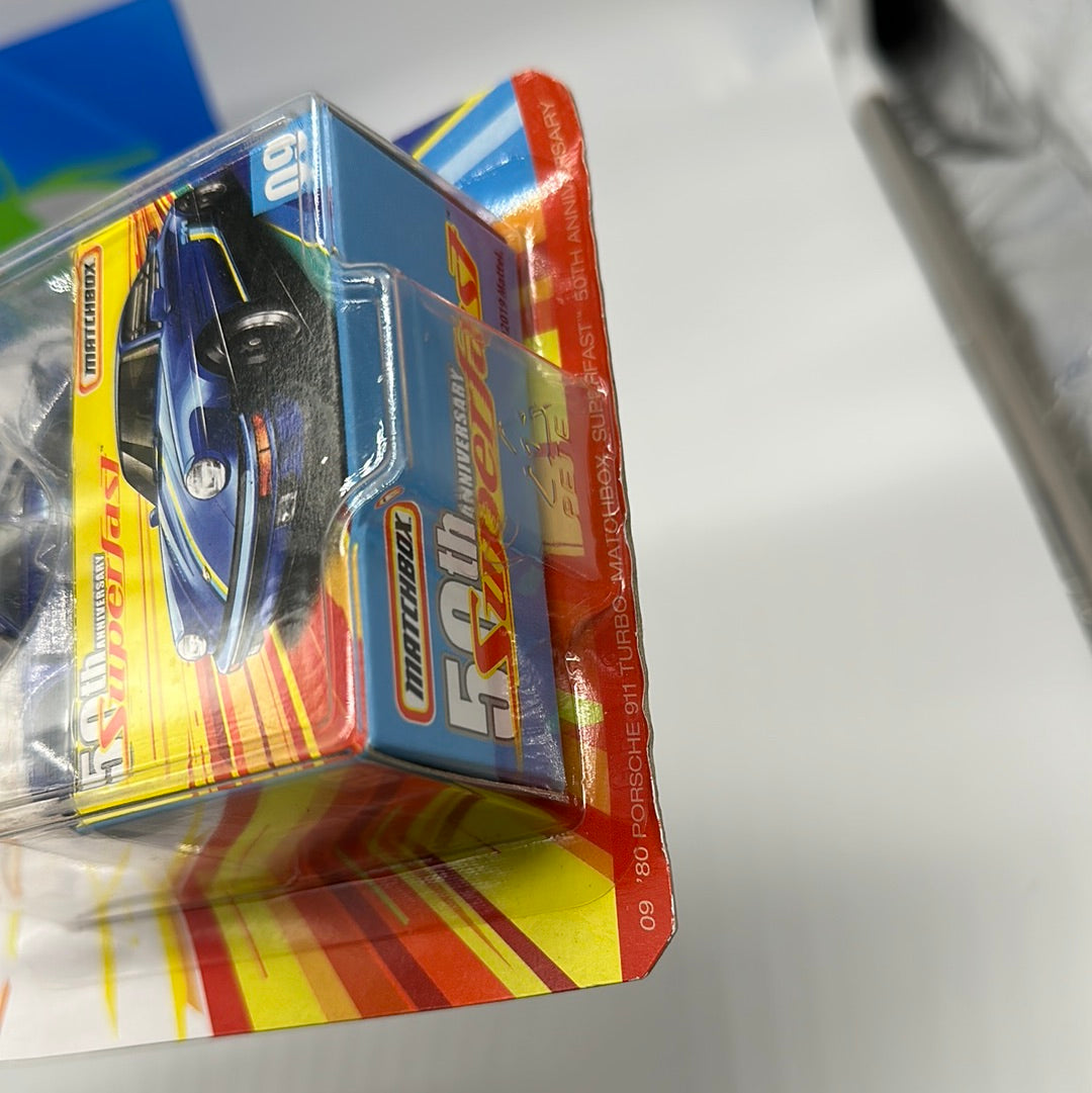 Matchbox Superfast (Collectors) 50th Anniversary - #09 - 1980 Porsche 911 Turbo
