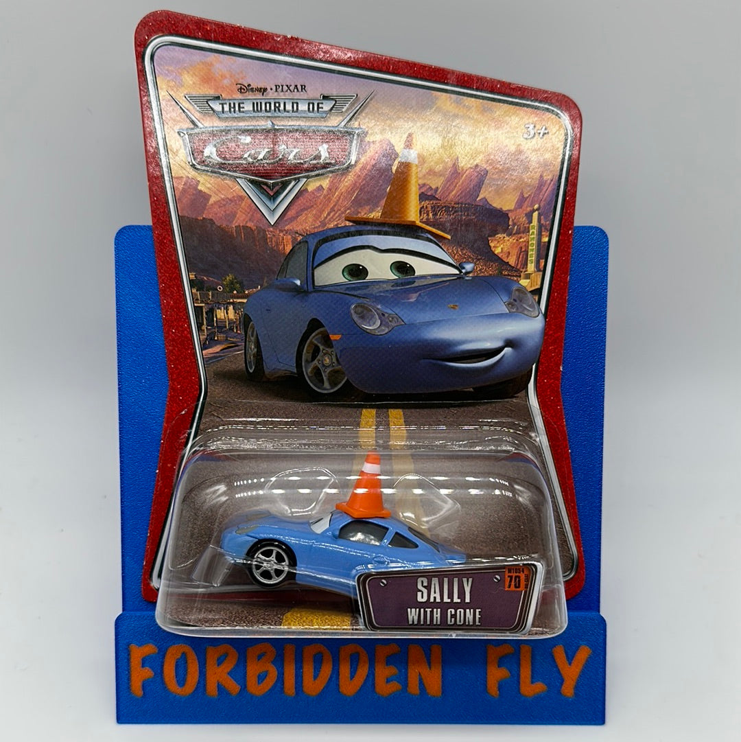 Disney Pixar Cars Movie - World of Cars - Sally with Cone