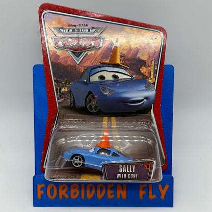 Disney Pixar Cars Movie - World of Cars - Sally with Cone