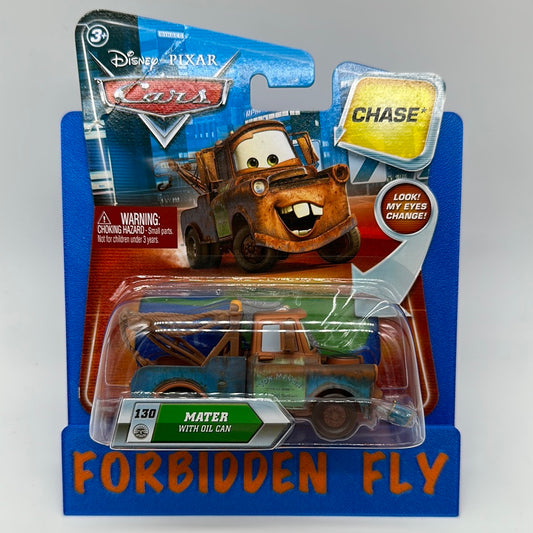 Disney Pixar Cars Movie - Eye Changing Chase Mater with Oil Can