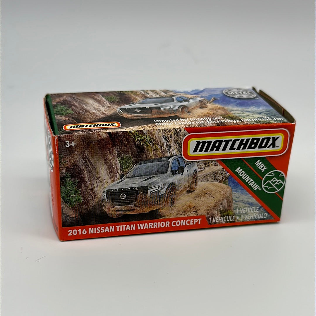 Matchbox Power Grabs - MBX Mountain - 2016 Nissan Titan Warrior Concept