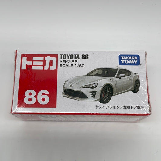 Tomica (Takara Tomy) - Standard - #86 - Toyota GR 86 - White