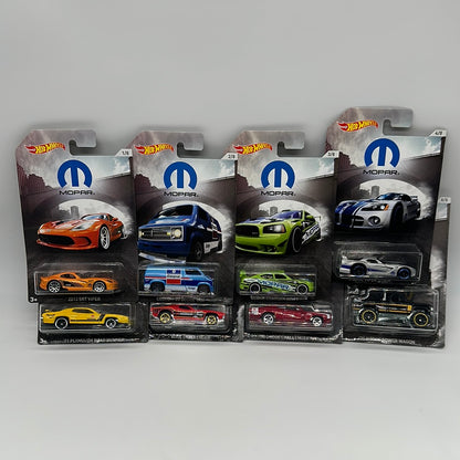 Hot Wheels - Walmart Exclusive - 2017 Mopar Series Complete Set of 8