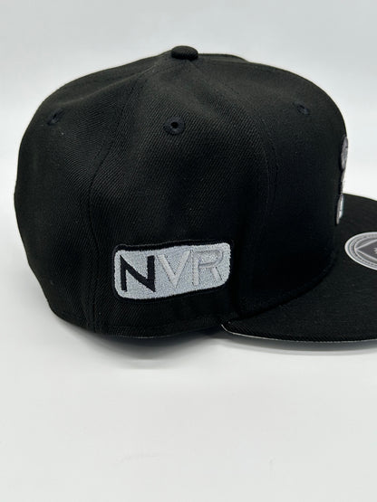 NVRLand Drip - Black “Murdered Out” Crash Test Gummy Chase Hat