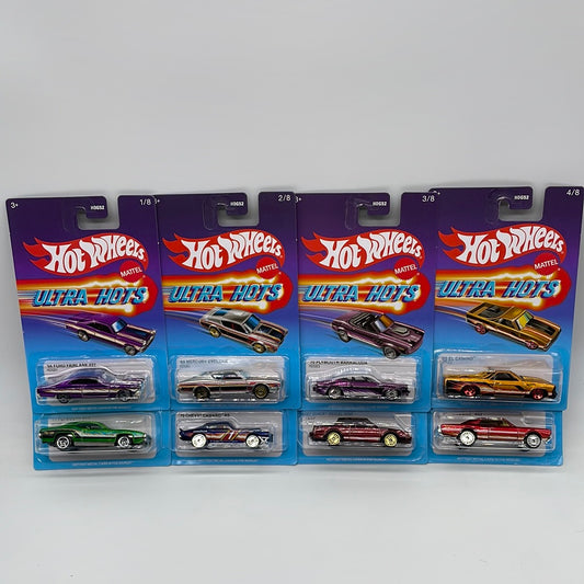 Hot Wheels - 2022 Target Exclusive - Ultra Hots Series 1 Complete Set of 8