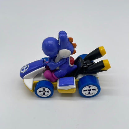 Hot Wheels Mario Kart - Yoshi Eggs - Blue Yoshi on Standard Kart