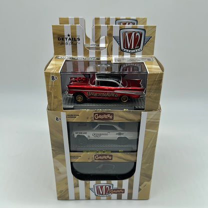 M2 Machines Acrylic Boxed Car Set - Gassers Series - Complete Set of 6