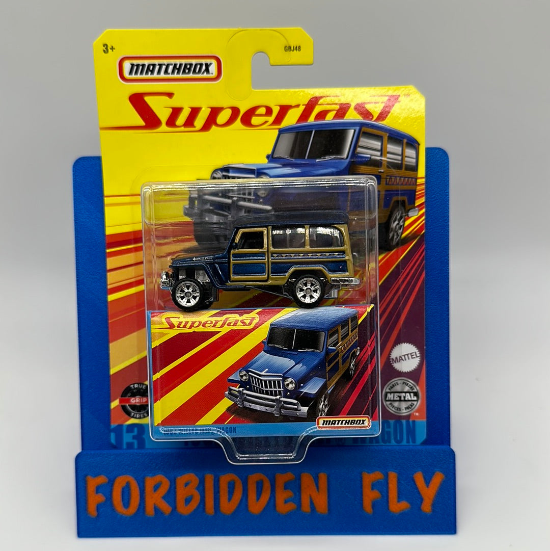 Matchbox Superfast (Collectors) - #13 - 1962 Willy’s Jeep Wagon