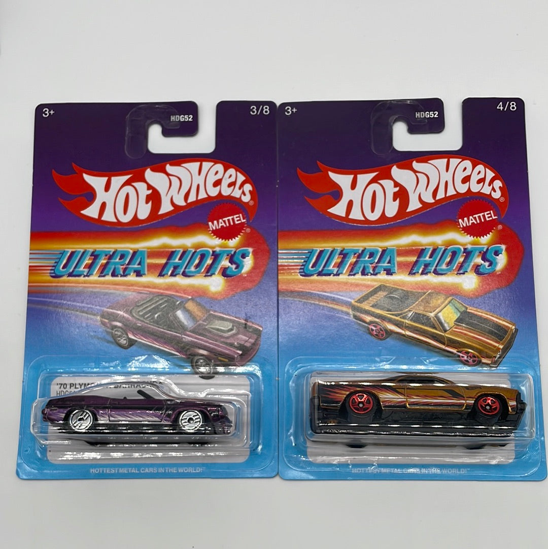 Hot Wheels - 2022 Target Exclusive - Ultra Hots Series 1 Complete Set of 8