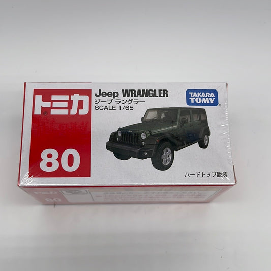 Tomica (Takara Tomy) - Standard - #80 - Jeep Wrangler - Green