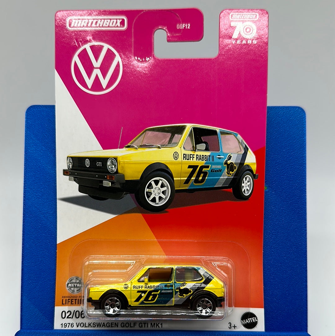 Matchbox - 2023  Matchbox 70 Years Volkswagen Series - Wal Mart Exclusive Complete Set of 6
