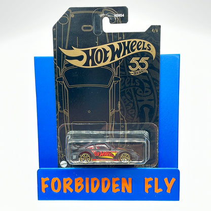 Hot Wheels Mainline - 2023 55th Anniversary - Wave 2 - Black & Gold - Porsche 993 GT2