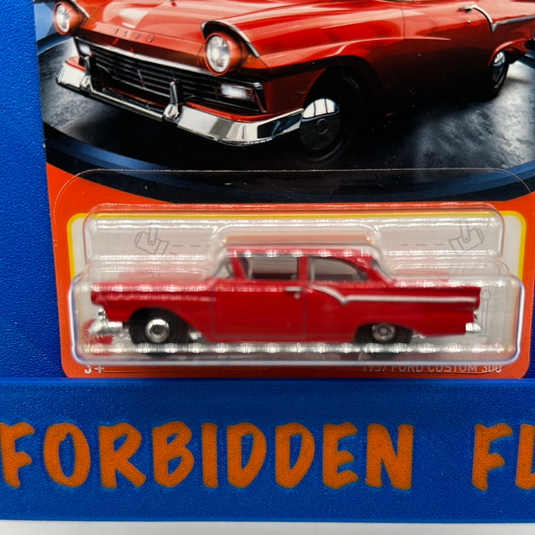 Matchbox - 2023 Mainline #21/100 - 1957 Ford Custom 300 - Red