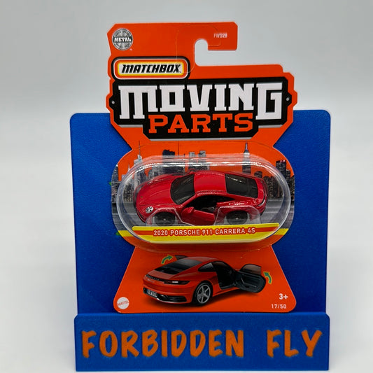 Matchbox Moving Parts Series -  2020 Porsche 911 Carrera 4S - Red