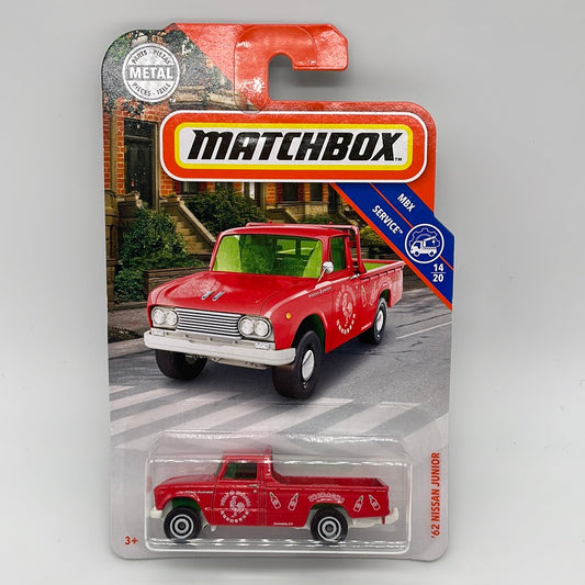 Matchbox - 2019 Mainline - ‘62 Nissan Junior - Sriracha Sauce - # 89/100