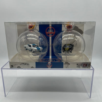 M2 Machines - 2022 Christmas Ornaments 2 Pack - Shelby Mustang GT 350